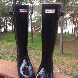 Hunter Rain Boots, size 8