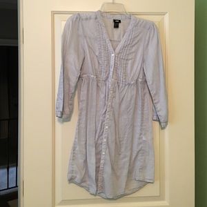 H&M button-front tunic or dress size 6