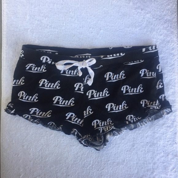 Black Victorias Secret PINK Sleep Shorts