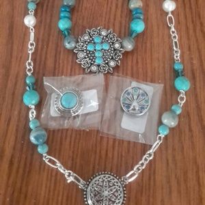 Custom Gingersnap Gemstone bracelet