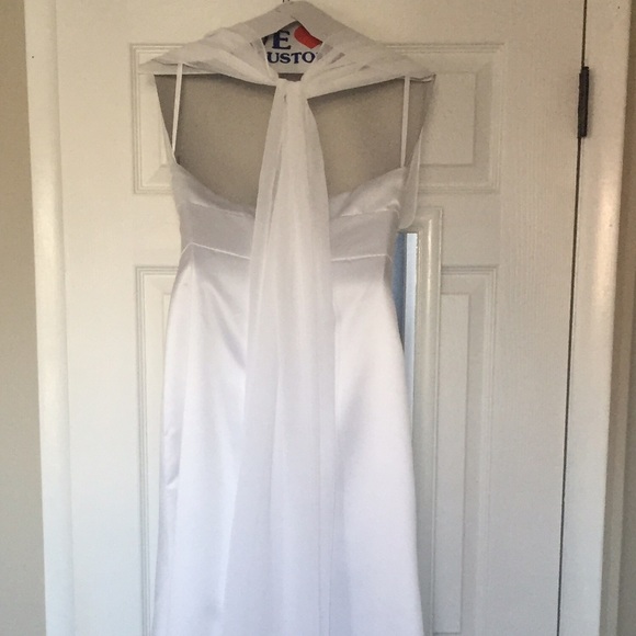 Jim Jhelm White wedding/bridesmaid dress - Picture 2 of 4