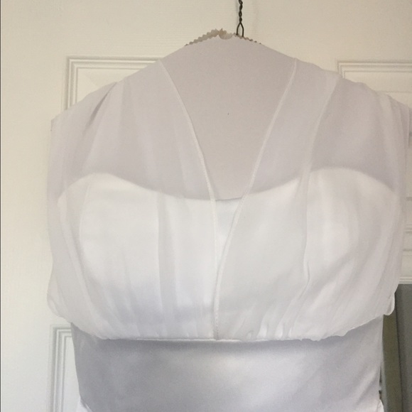 Jim Jhelm White wedding/bridesmaid dress - Picture 3 of 4