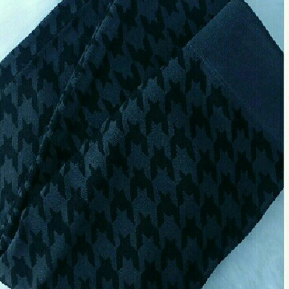 WARM HOUNDSTOOTH ✔FLEECE LINED LEGGINGS - Picture 2 of 3