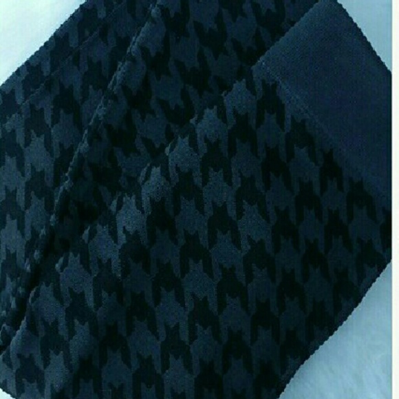 WARM HOUNDSTOOTH ✔FLEECE LINED LEGGINGS - Picture 2 of 3