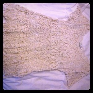 Crochet boho top