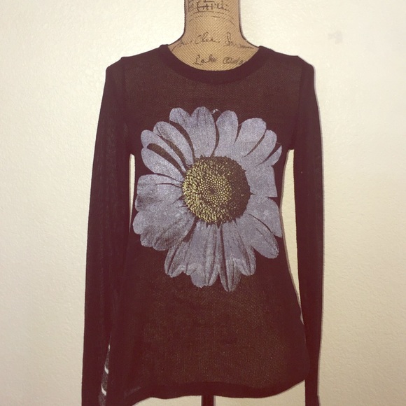 modern lux Tops - Black long sleeve shirt