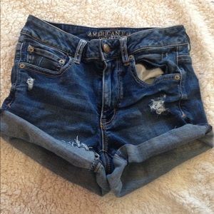 American Eagle Super Stretch Hi-Rise Shorts