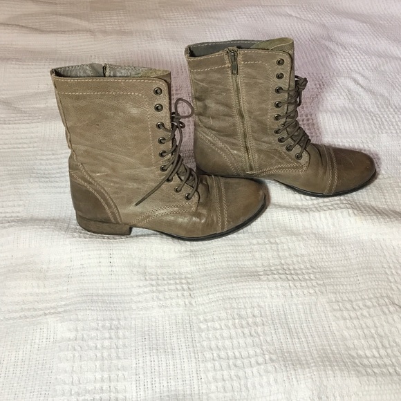 Steve Madden combat boots