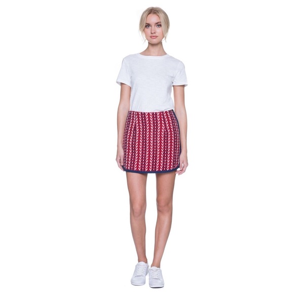 English Factory Dresses & Skirts - Contrast Binding Edge Skirt