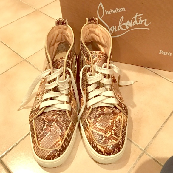 Python Louboutin High Tops