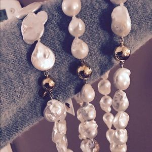 Freshwater Baroque cultured Pearl necklace