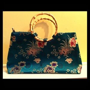 Oriental patterned purse