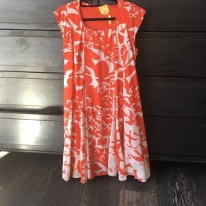 Anthropologie Maeve bird dress