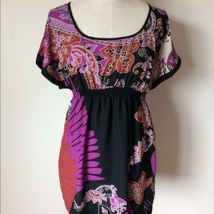 Pretty Floral Paisley Tunic