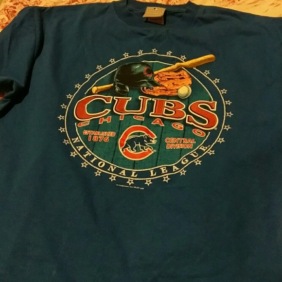 Genuine Chicago Cubs T-shirt World Series winners - Picture 4 of 4