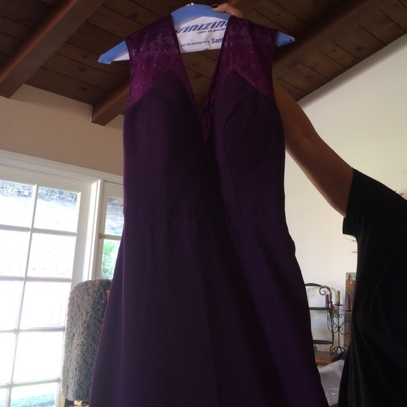 Beautiful long purple dress