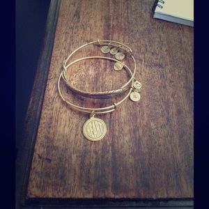 Two Alex and Ani bangles