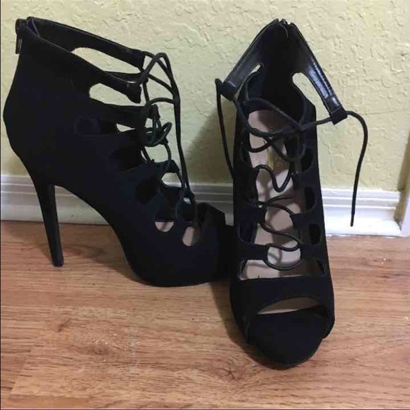Black heels