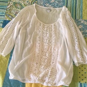 Boho Peasant Top