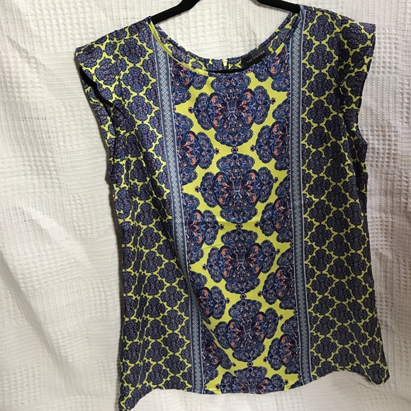 Never warn The Limited cap sleeve blouse