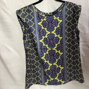 Never warn The Limited cap sleeve blouse