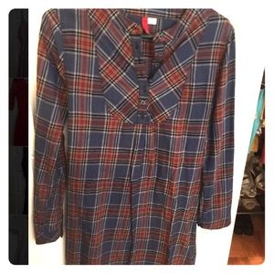 H&M plaid dress