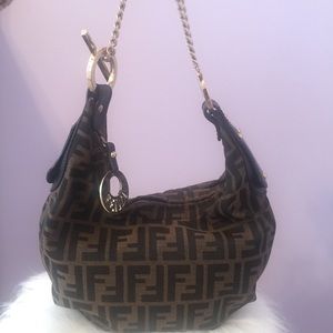 Fendi Chain handle hobo