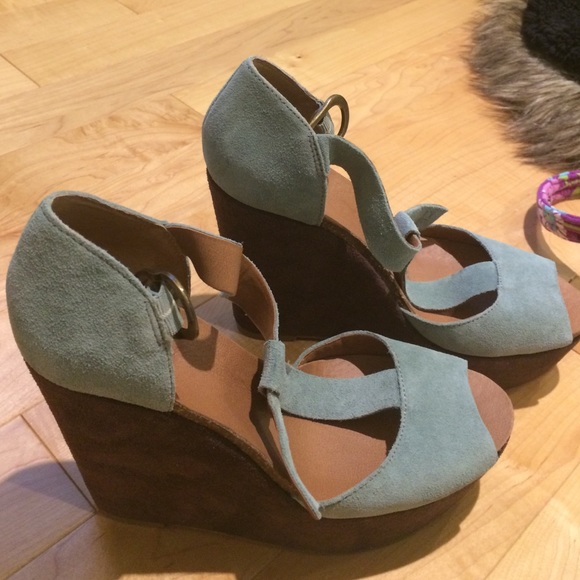 Lucky Brand wedge heels. BRAND NEW!
