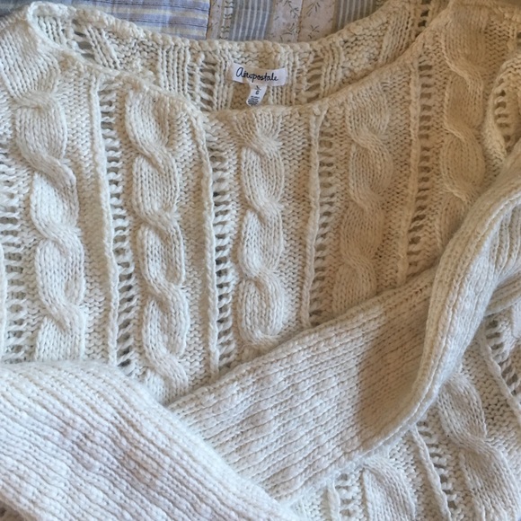 Aeropostale Knitted Crop Sweater