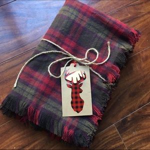 Flannel Blanket Scarf