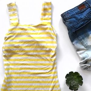 Express Tops - Express Sexy Stretch Striped Tank