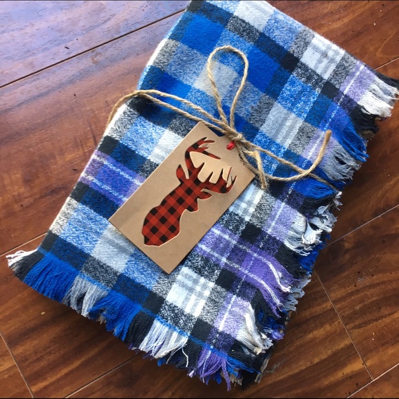 Flannel Blanket Scarf