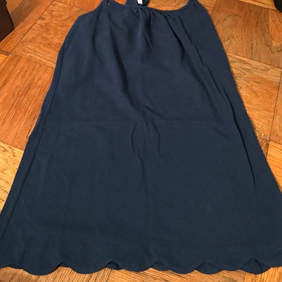 Scallop Navy Dress new with tags!