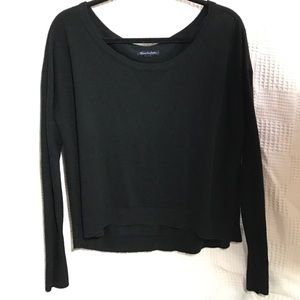 Black American Eagle Sweater