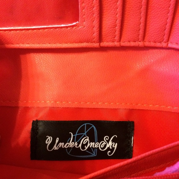 Quilted coral wallet - Picture 4 of 4