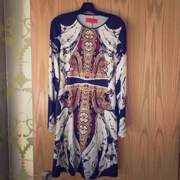 CLOVER CANYON - Stunning Graphic Jersey Dress