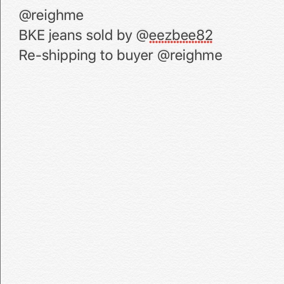 For @reighme BKE jeans