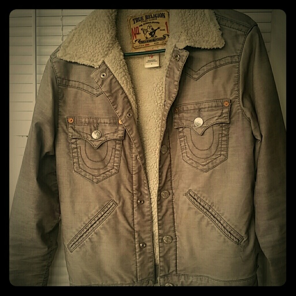 true religion sherpa jacket