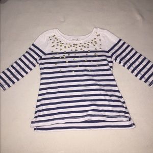 Gap kids polka dot shirt