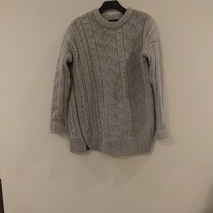 Jcrew collection chunky knit sweater