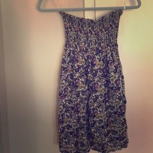 Strapless sundress