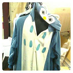 Silver Lilly Owl Onesie