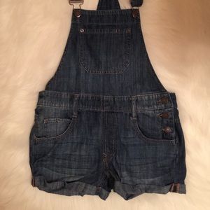 Overall shorts from express