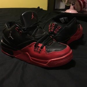 Jordan's red and black