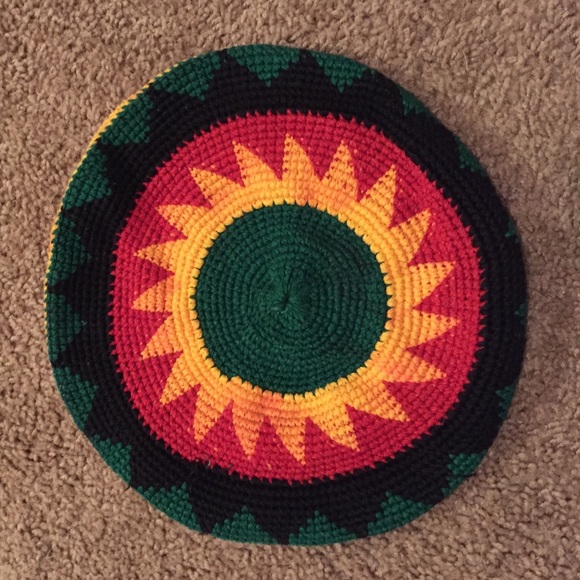 rasta beanie