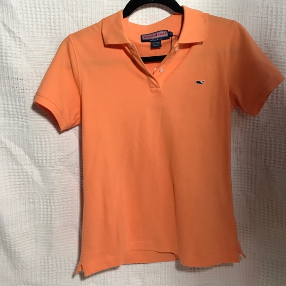 Creamsicle orange Vineyard Vines button down