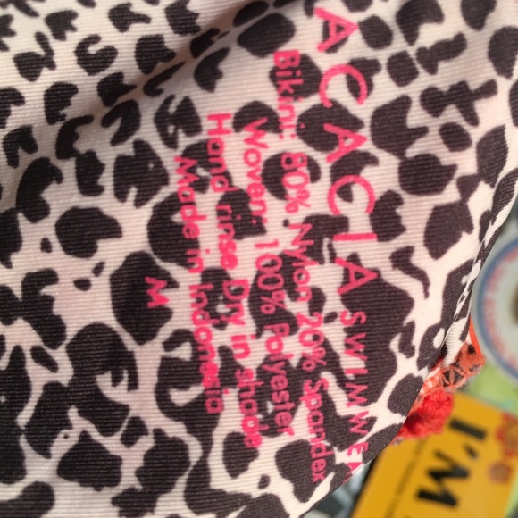 Acacia swim full set top and bottom TOGETHER - Picture 2 of 3