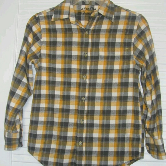 BOYS ARIZONA FLANNEL MEDIUM