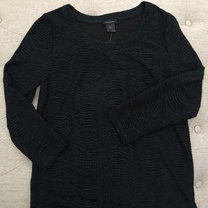 ✅ 🆕 Ann Taylor Black Top Long Sleeve