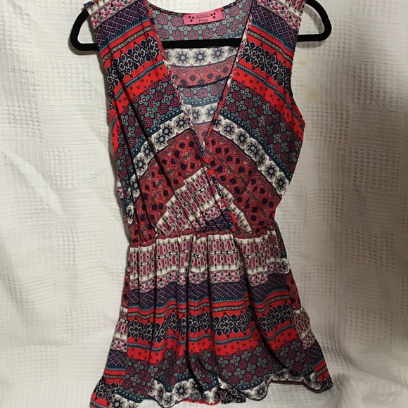 Beautiful patterned romper